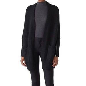 KAUFMANFRANCO Onyx black cardigan jacket XS.  AA